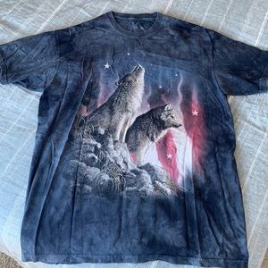 Vintage oversize wolf t-shirt